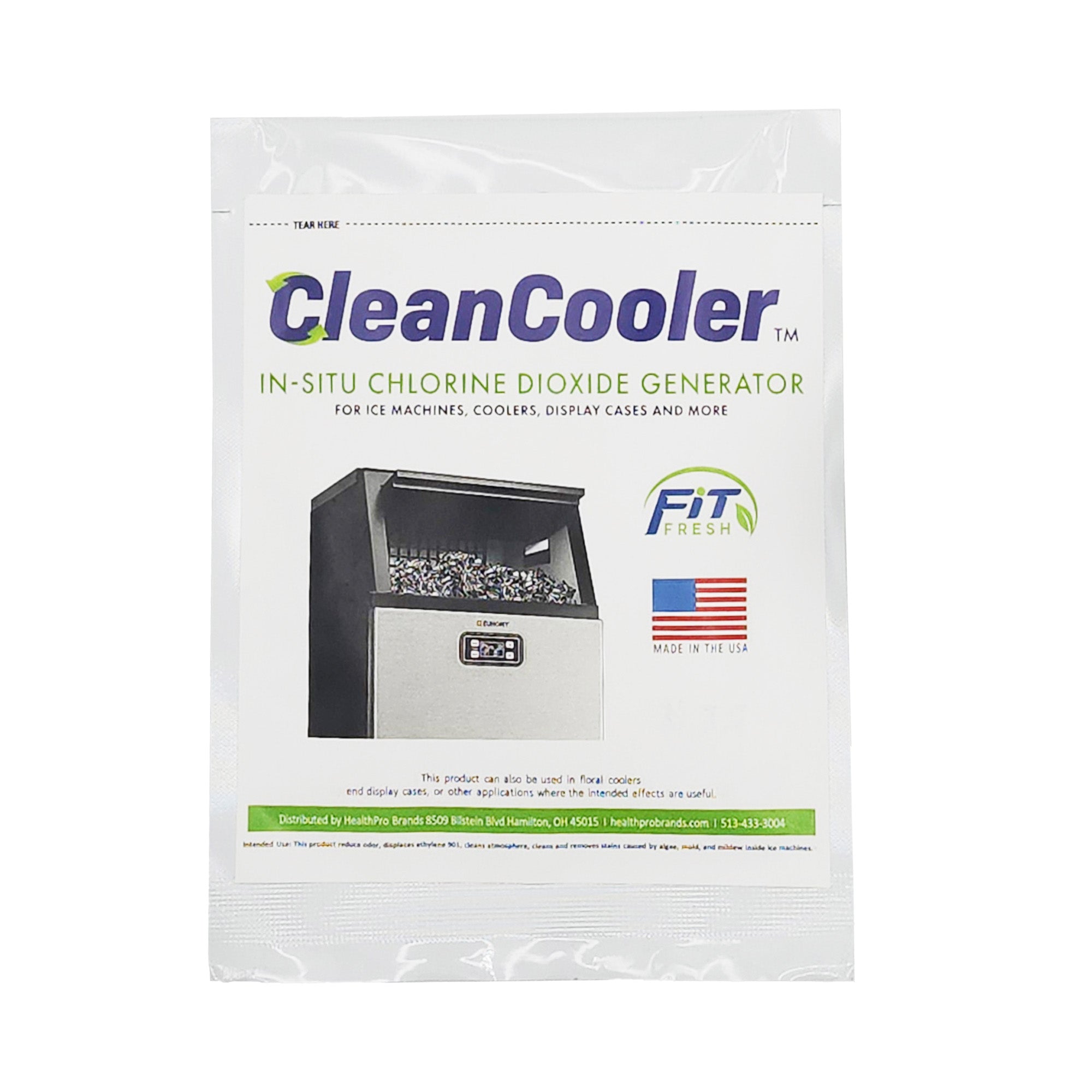 Clean Cooler, Keeps RV Refrigerator / Freezer free from mold/mildew/odors