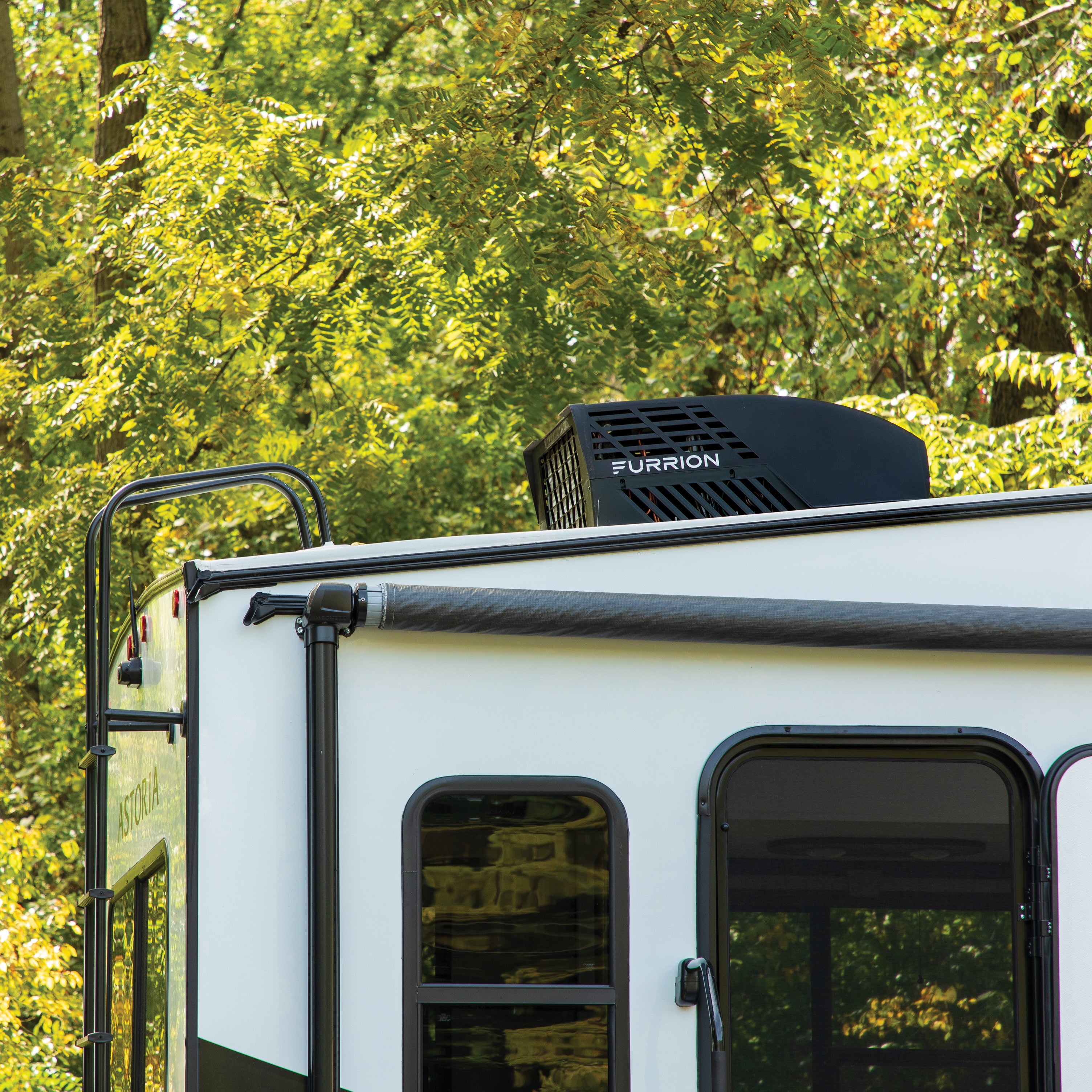 Furrion Chill® HE Single-Zone RV Air Conditioner Controller - 2-Speed, Black