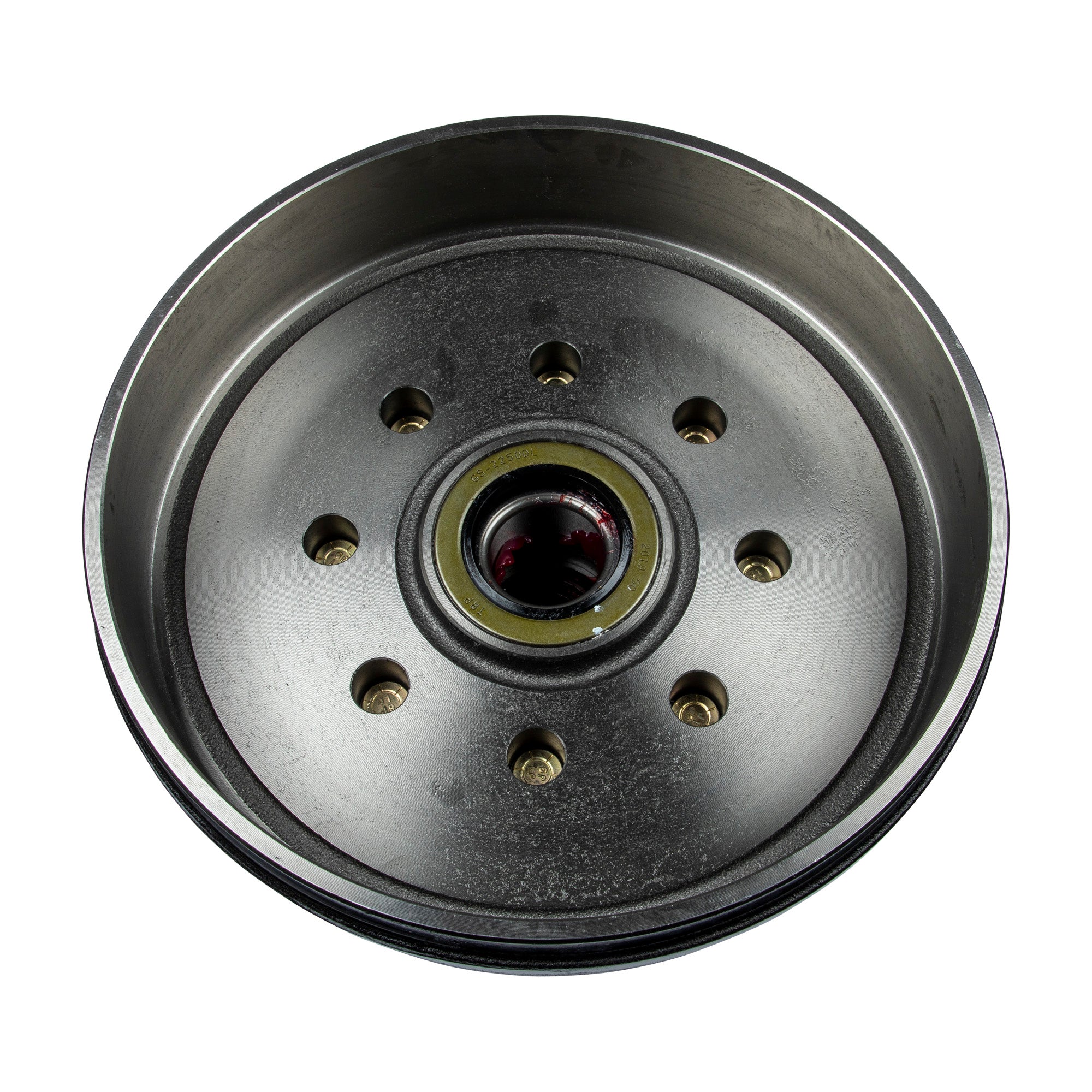 12'' Brake Hub Assembly 8-6.5 BC; 1/2'' stud; 7000# (Retail Box)