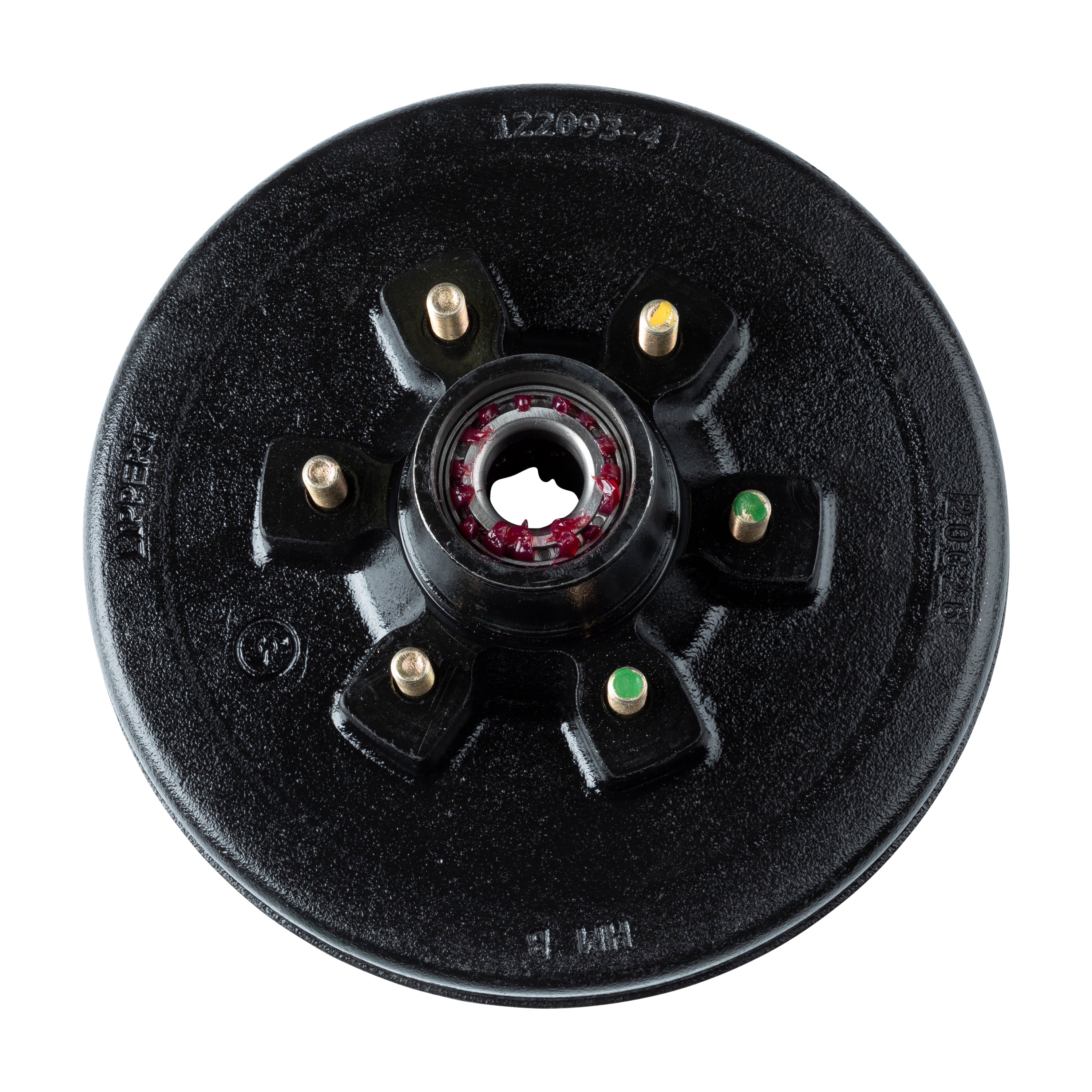 12'' Brake Hub Assembly 6-5.5 BC; 1/2'' stud; 6000# (Retail Box)