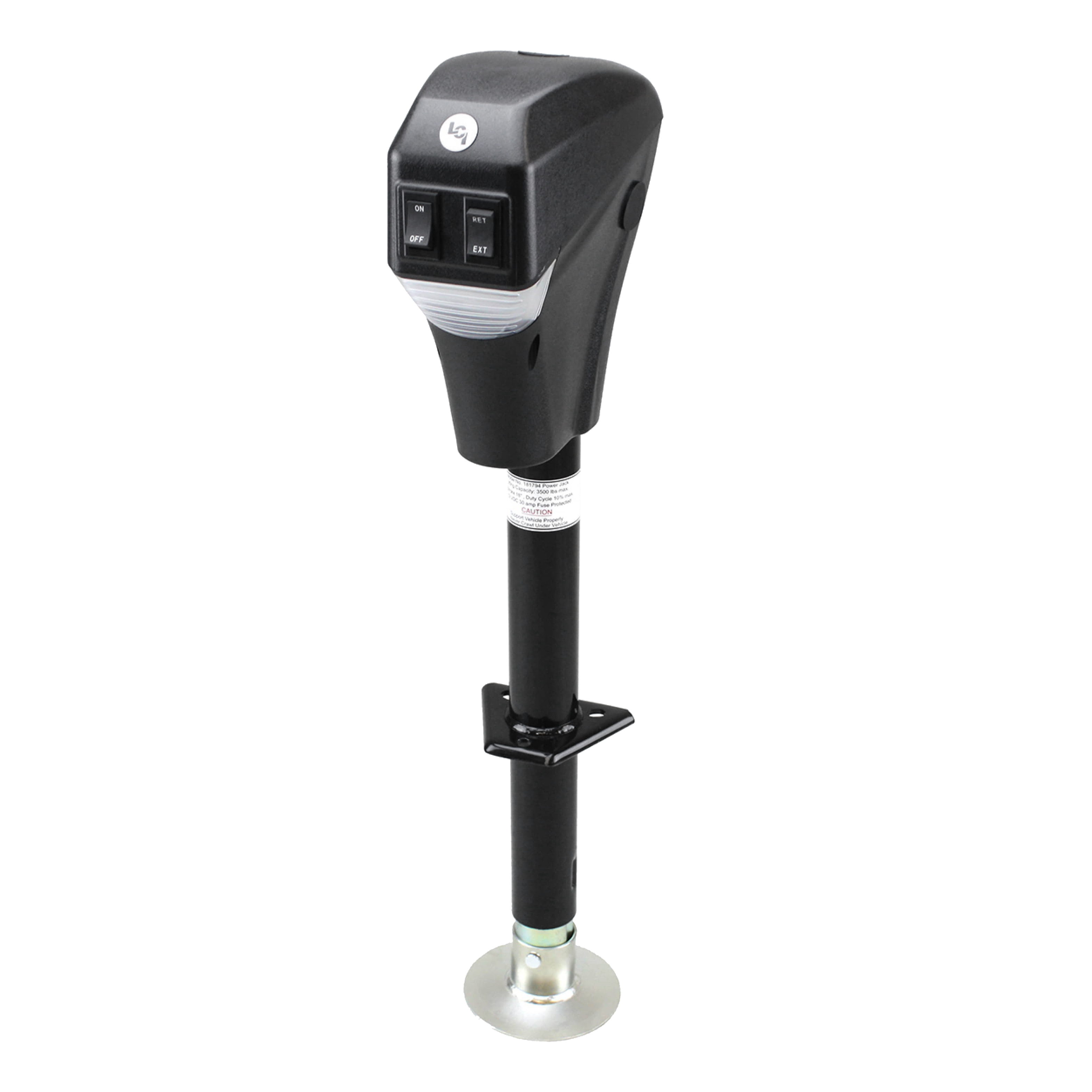 Electric Tongue Jack (Black) 3500#