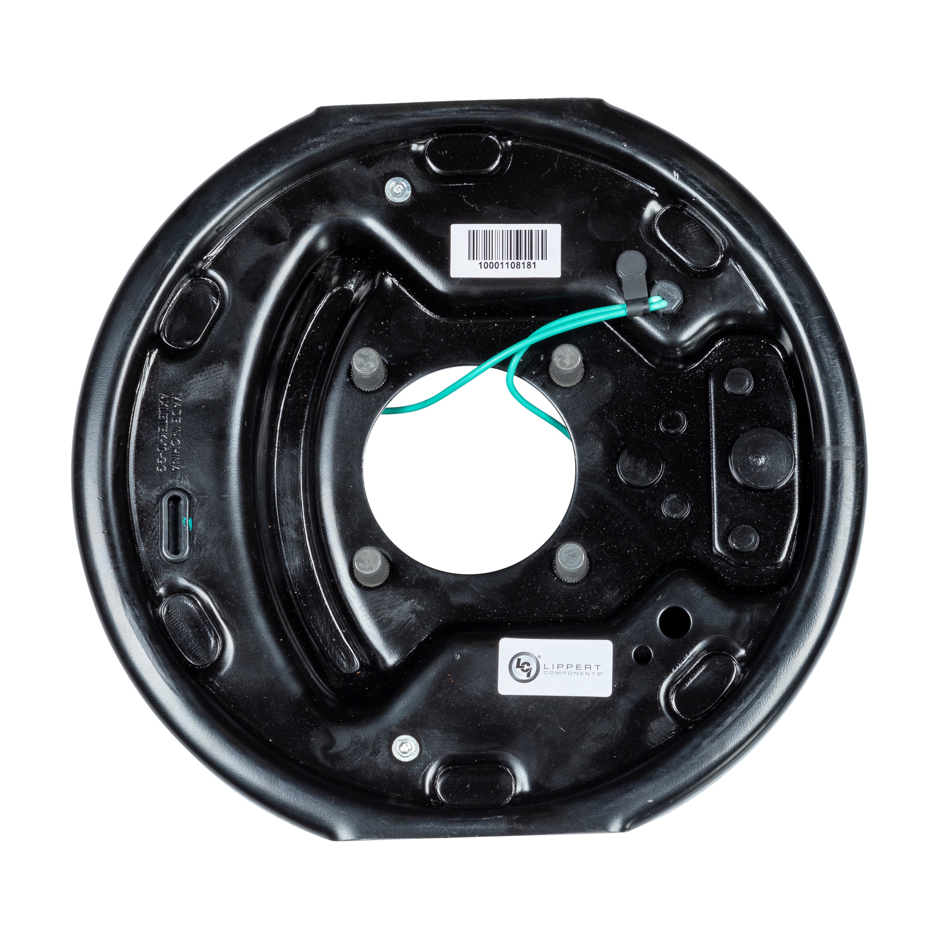 10'' x 2.25'' LH Electric Brake Assembly, 4-Bolt: 3500# axle (Retail Box)