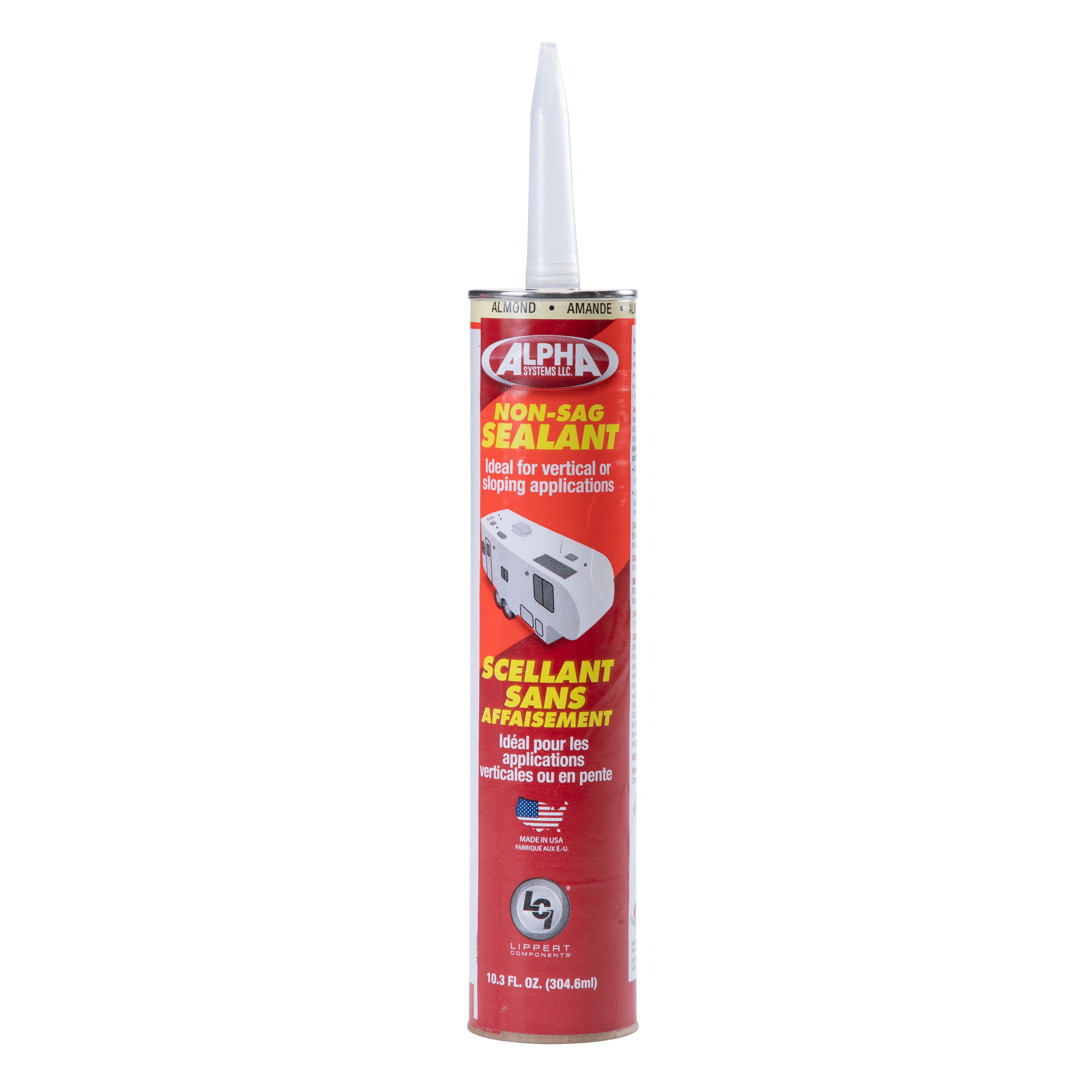 1010 Low VOC Non-Sag Sealant, Almond (10.3 Oz. Tube)