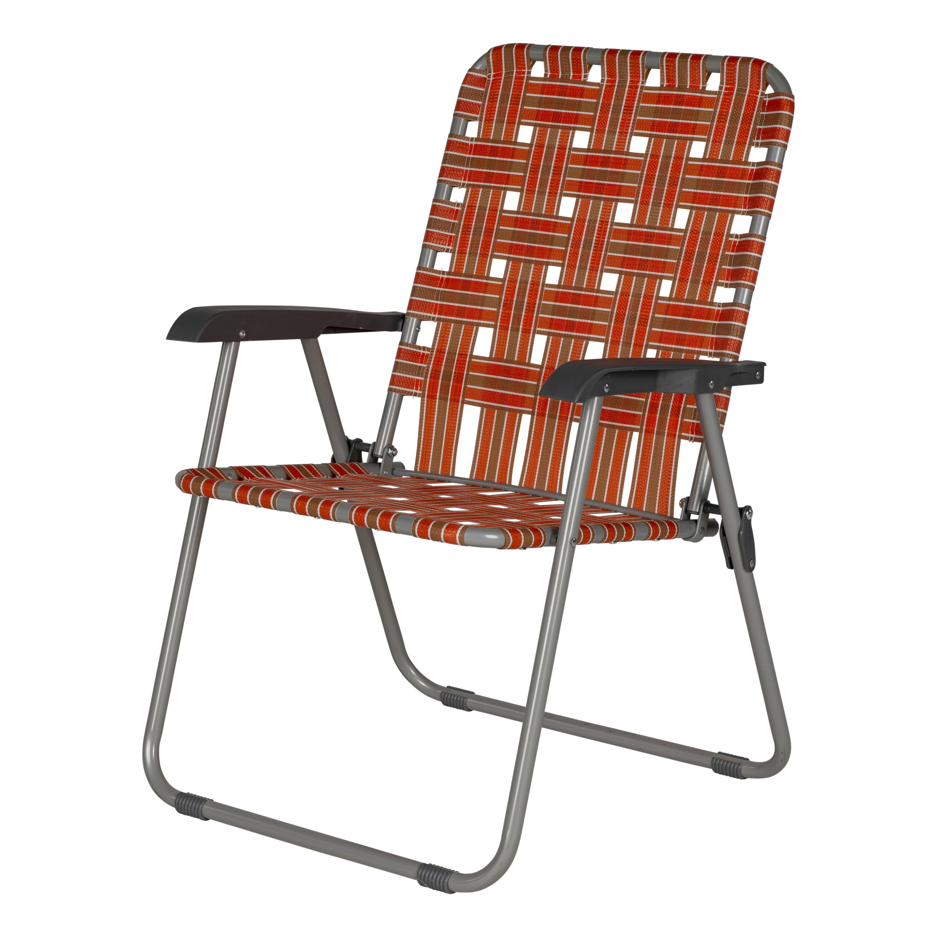 Lippert XL Webbed Lawn Chair - Orange
