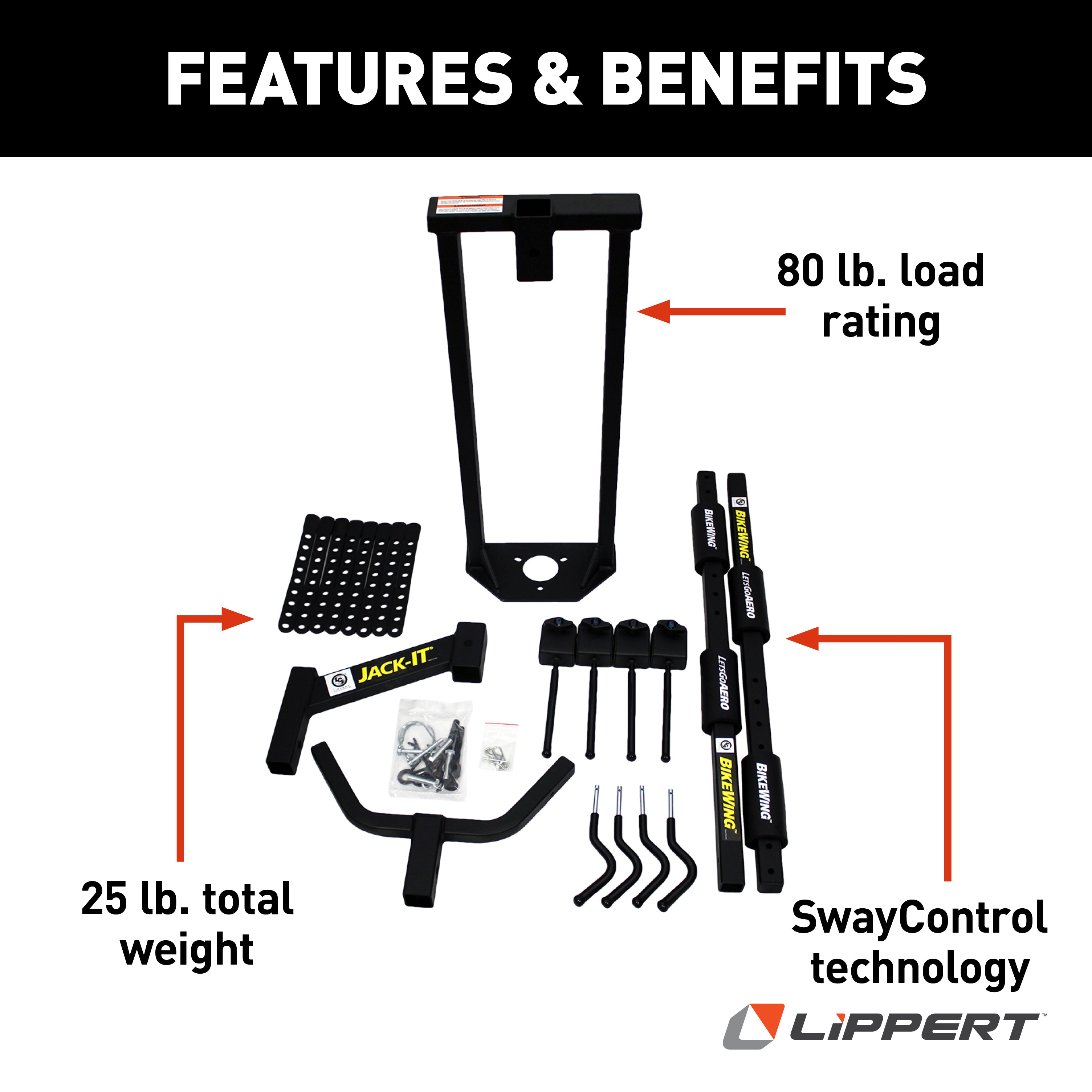 Jack-it® Double Bike Carrier System