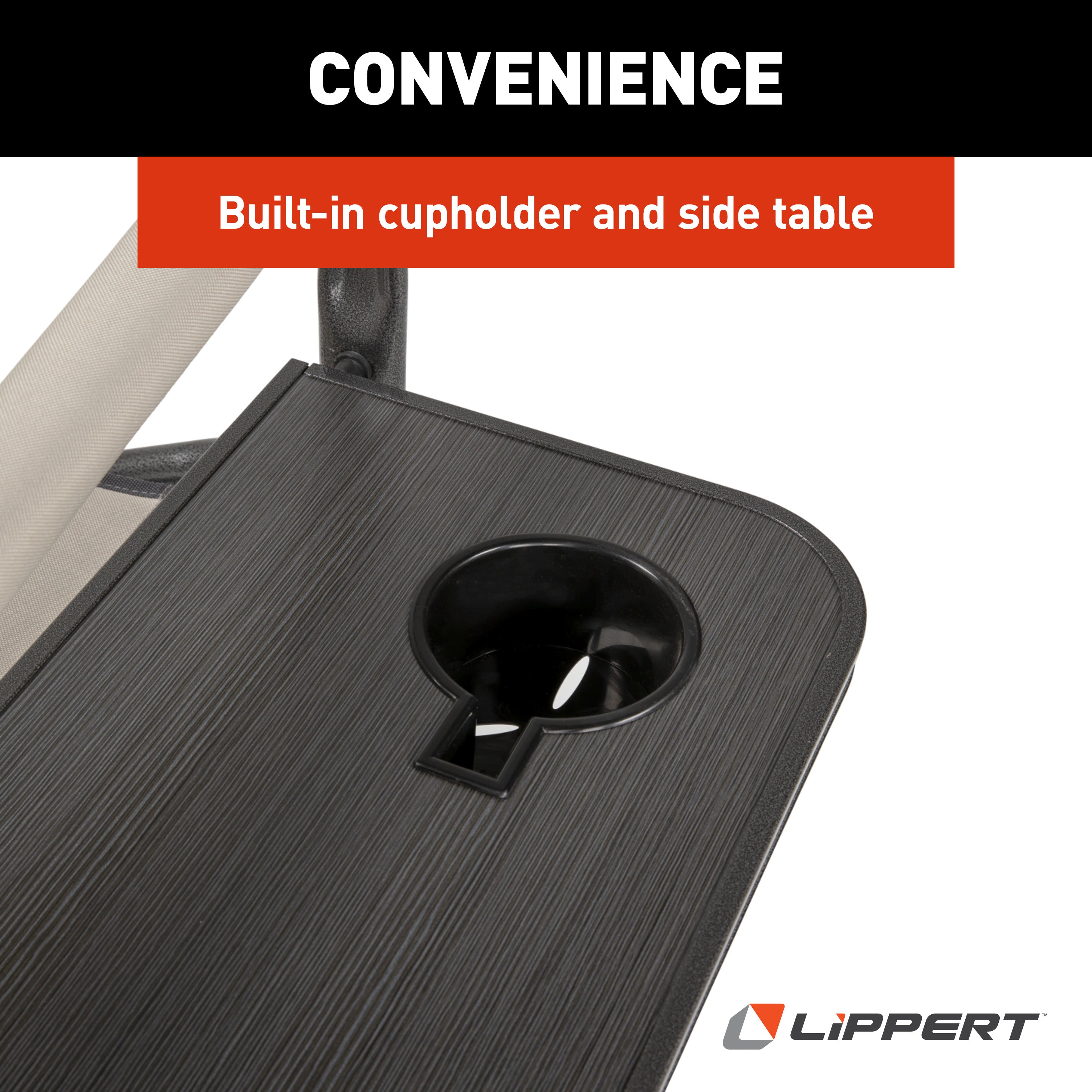 Scout Director's Chair with Side Table - Sand