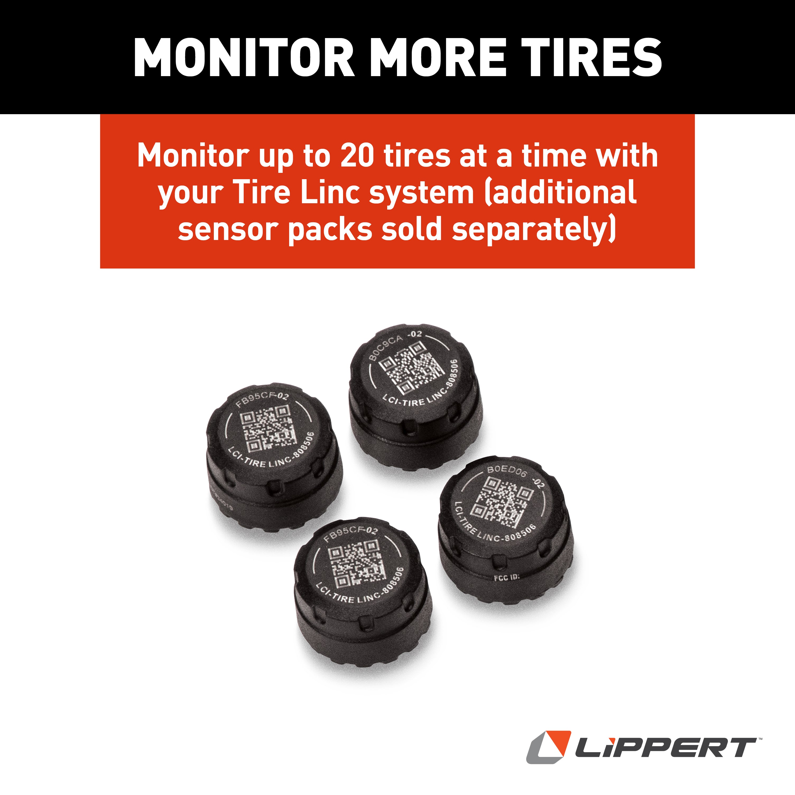 Tire Linc® Tire Pressure and Temperature Monitoring System
