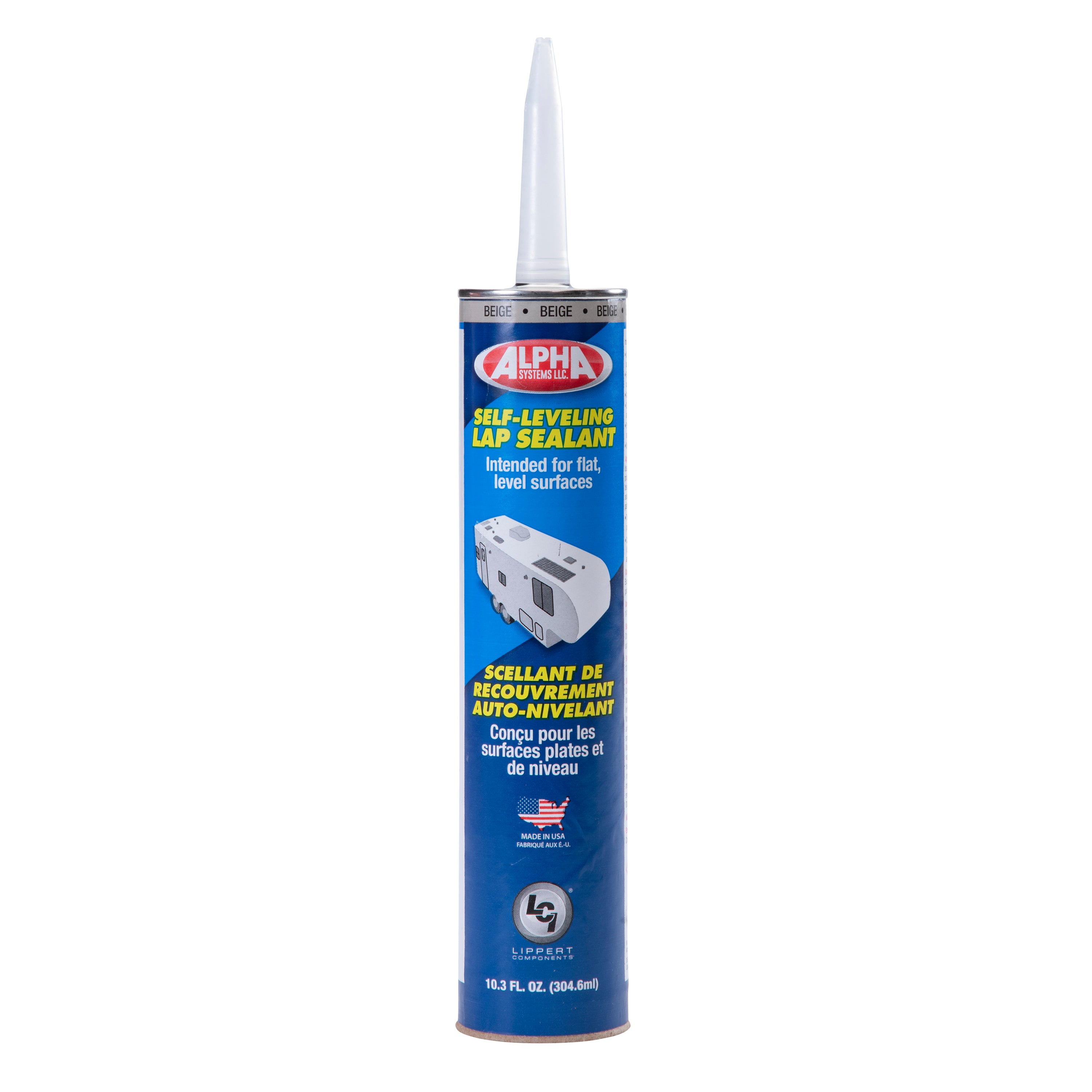 1021 Low VOC Self-Leveling Lap Sealant, Beige (10.3 Oz. Tube)