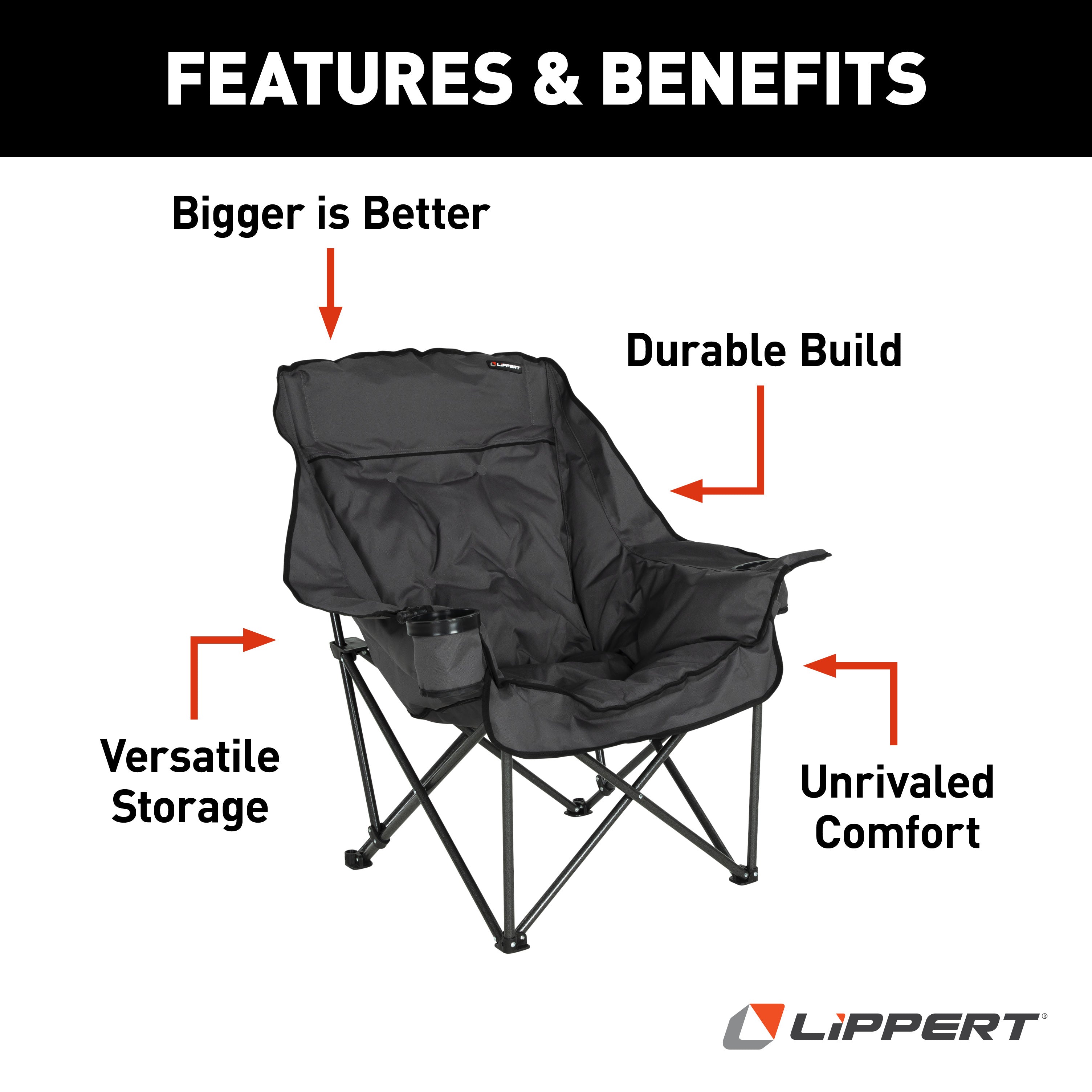 Big Bear Chair - Dark Grey