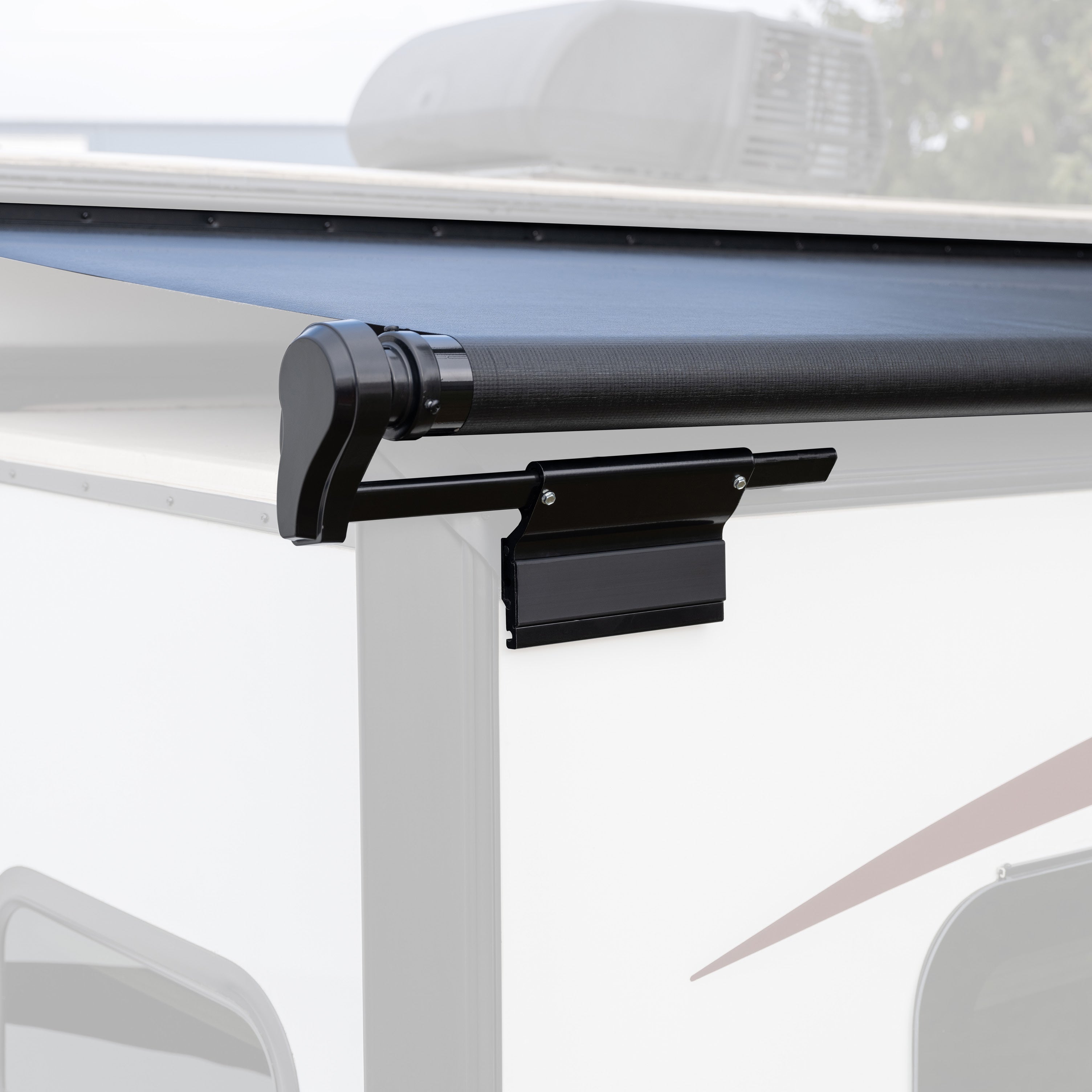 Solera® 5000 Series Slide Topper Awning, Black - 10' (9'7'' Fabric) #V000251461