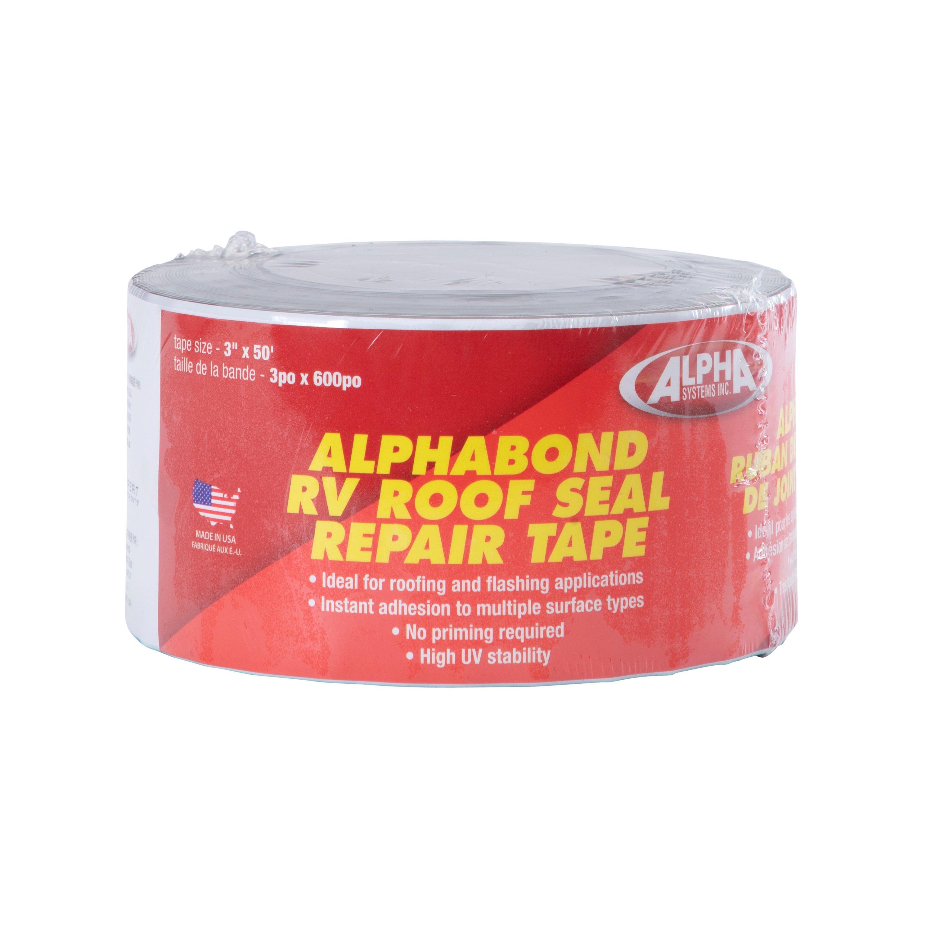 ALPHABOND TPO Tape 3'' x 50', White