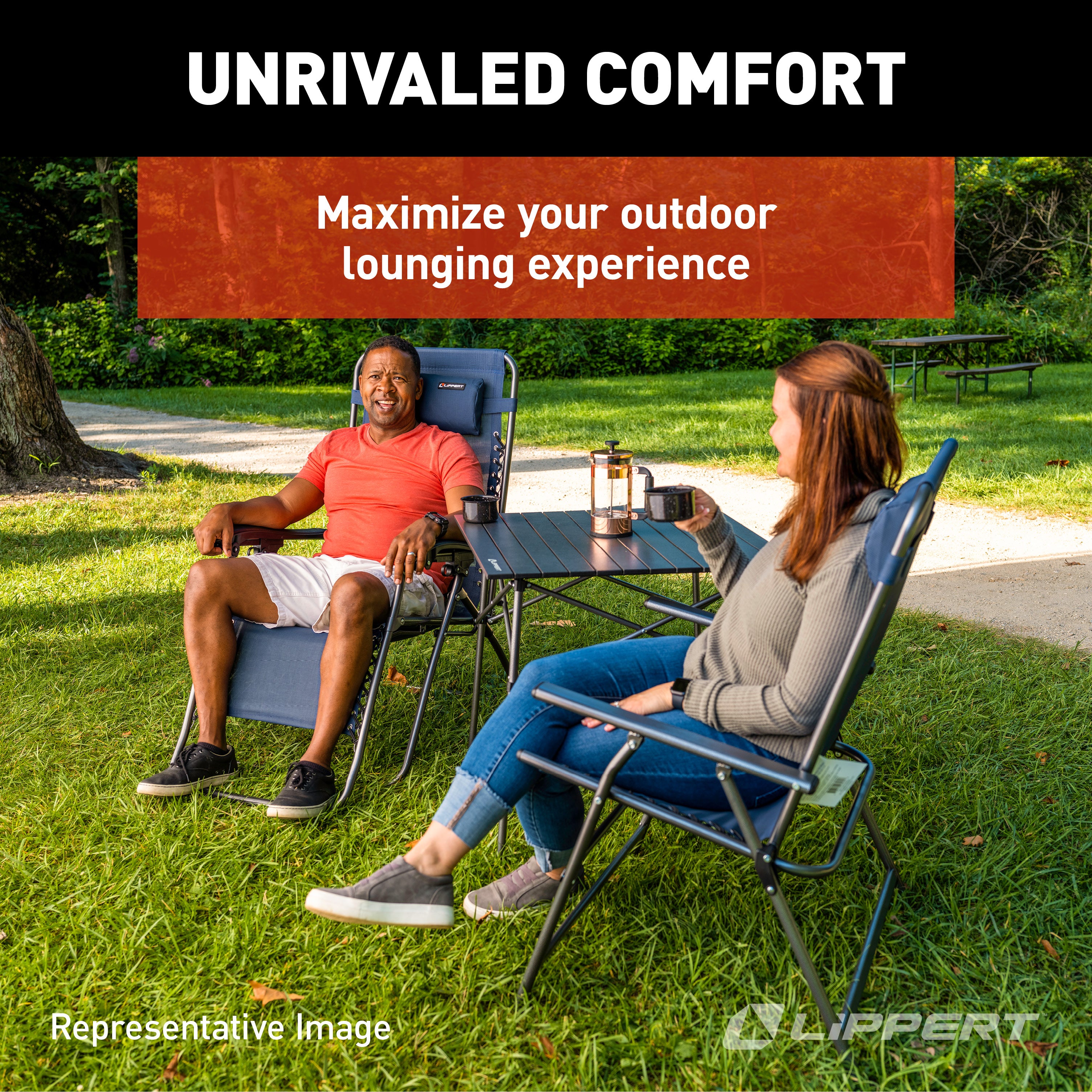 Zero Gravity XL Lounge Chair - Black
