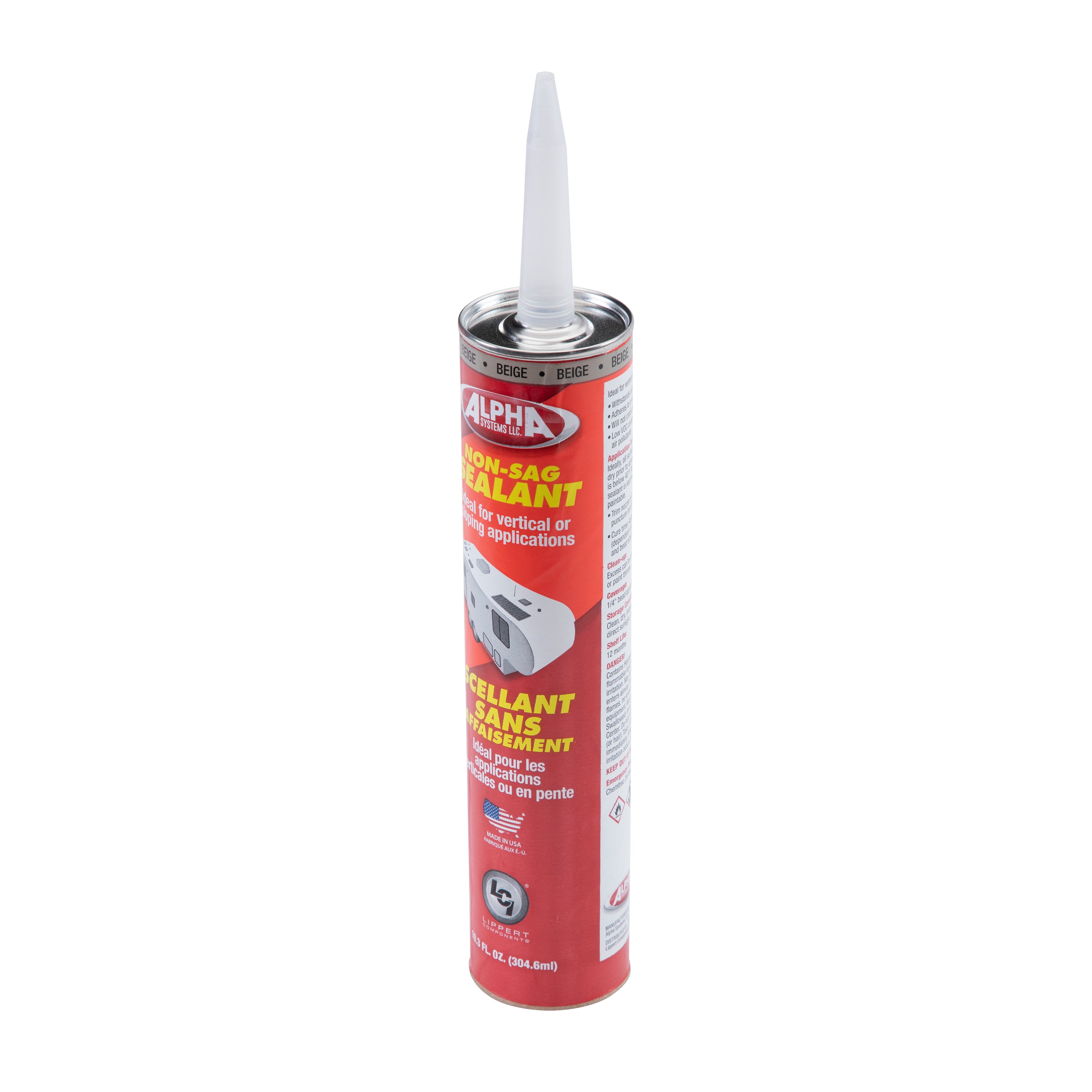 1010 Low VOC Non-Sag Sealant, Beige (10.3 Oz. Tube)